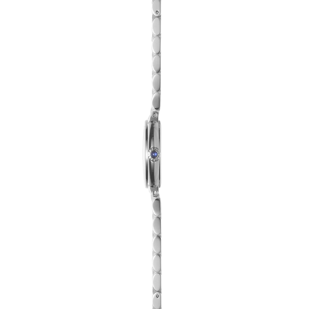 Herbelin Galet Ladies Steel Watch with Zircon White Dial