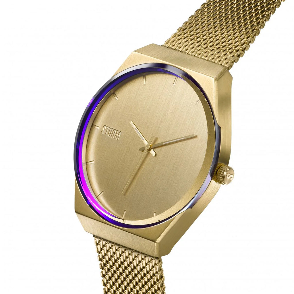 Storm Gents Cirero Gold Steel Watch