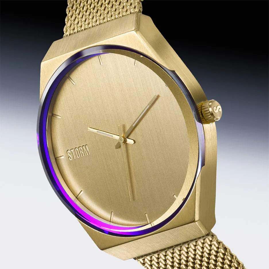 STORM Gents Cirero Gold Steel Watch