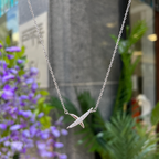 Silver Kiss Pavé Necklace | Ania Haie