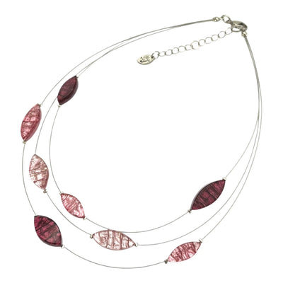Peony Aztec Petal 3 Strand Necklace | Watch This Space