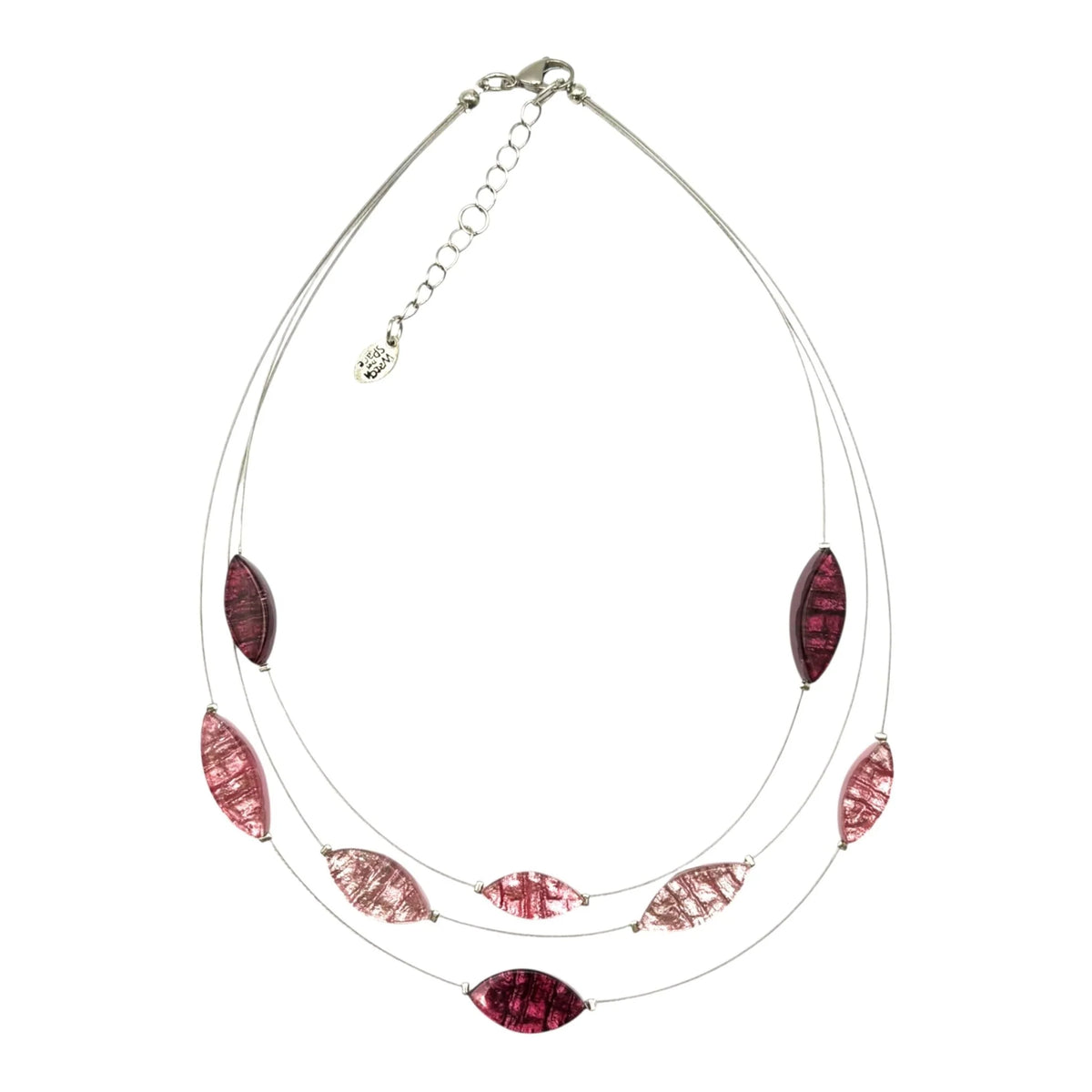 Peony Aztec Petal 3 Strand Necklace | Watch This Space