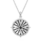 Sterling Silver Astrolabe Necklace | Ania Haie