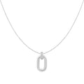Gold Silver Hoop Pendant Necklace | Ania Haie