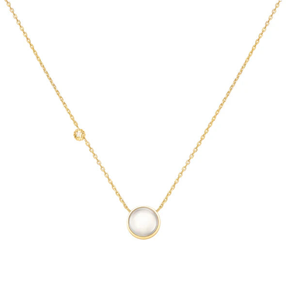 Starry Mother of Pearl Gold on Silver Necklace | Ania Haie