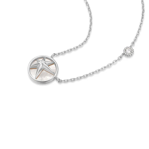Starry Mother of Pearl Sterling Silver Necklace | Ania Haie