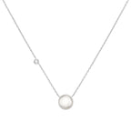 Modern Star Mother of Pearl Sterling Silver Necklace | Ania Haie