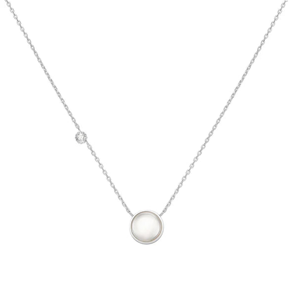 Starry Mother of Pearl Sterling Silver Necklace | Ania Haie