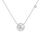 Modern Star Mother of Pearl Sterling Silver Necklace | Ania Haie