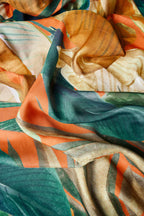 Painted Palms Kimono Gown | Powder Accessories