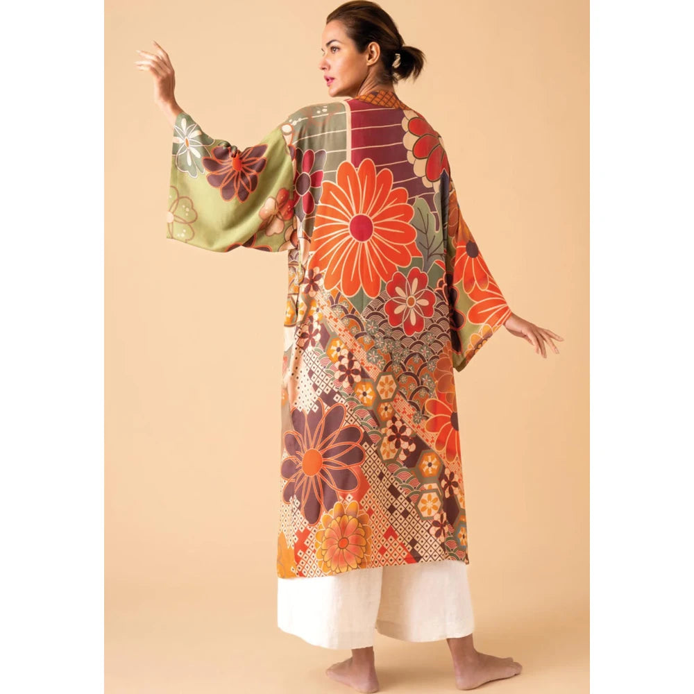 70's Kaleidoscope Kimono | Powder Accessories