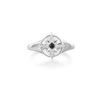Sterling Silver Star Signet Ring | Size Q | Ania Haie