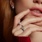 Sterling Silver Celestial Chunky Ring | Size M ½ | Ania Haie