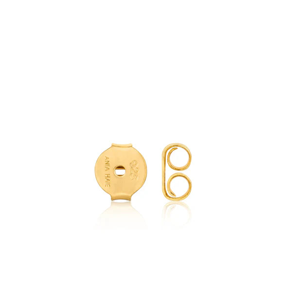 Ania Haie Gold Pearl Mini Hoop Earrings