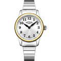 Rotary Two-Tone Expanding Ladies Watch
