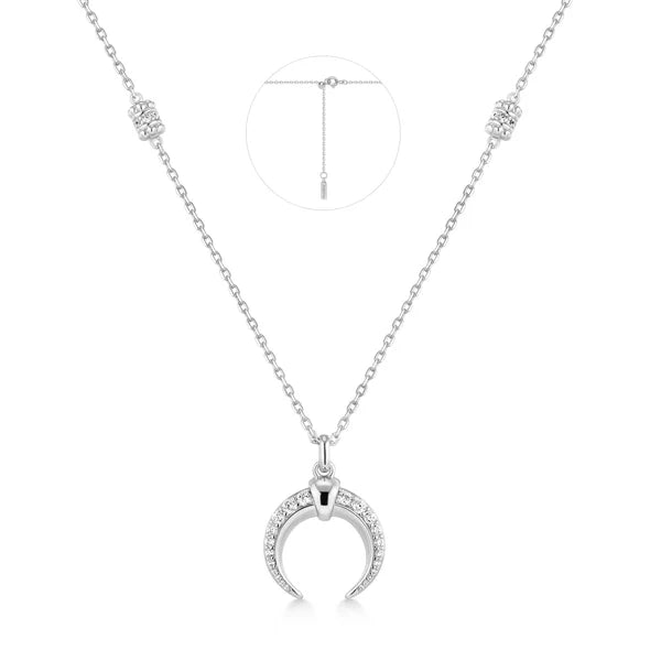Silver Reversible Horn Necklace | Ania Haie