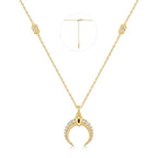 Gold Reversible Horn Necklace | Ania Haie