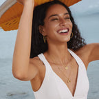 Gold Reversible Horn Necklace | Ania Haie