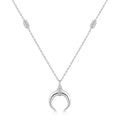 Silver Reversible Horn Necklace | Ania Haie
