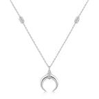Silver Reversible Horn Necklace | Ania Haie