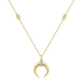 Gold Reversible Horn Necklace | Ania Haie