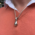 Gents Sterling Silver Boxing Glove Necklace