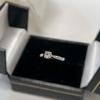 Half Carat Diamond Platinum Solitaire | Size L ½