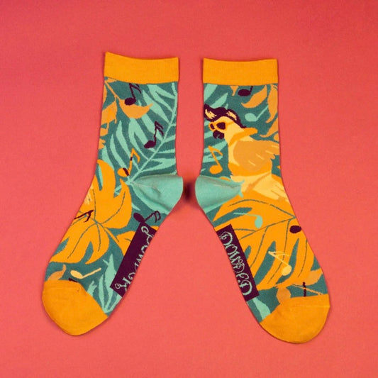 Men’s Socks - Elvis Cockatoo