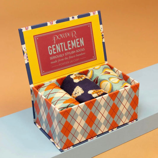 Men’s Socks Gift Box - Argyll Westie
