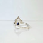 Opal Sterling Silver Ring | Size N