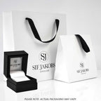 White Zirconia Sterling Silver Rufina Grande Chunky Ring | Sif Jakobs