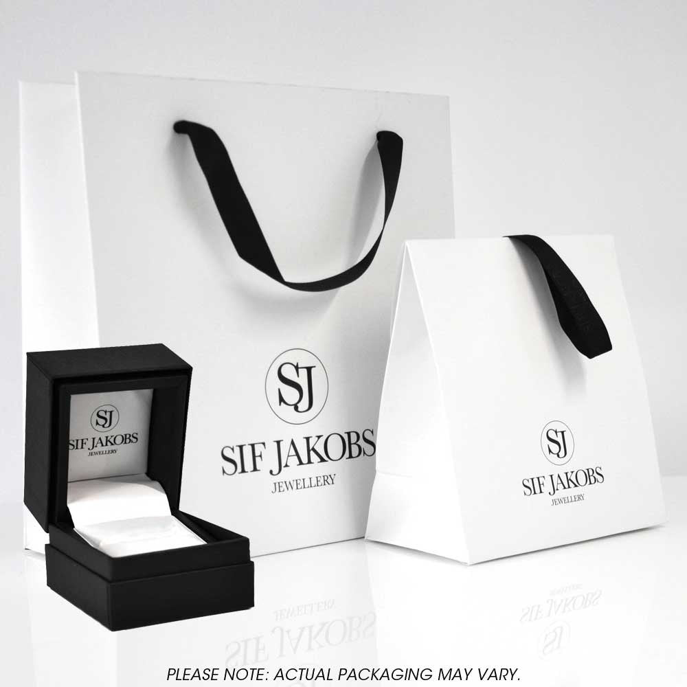 White Zirconia Sterling Silver Full Finger Ring | Sif Jakobs